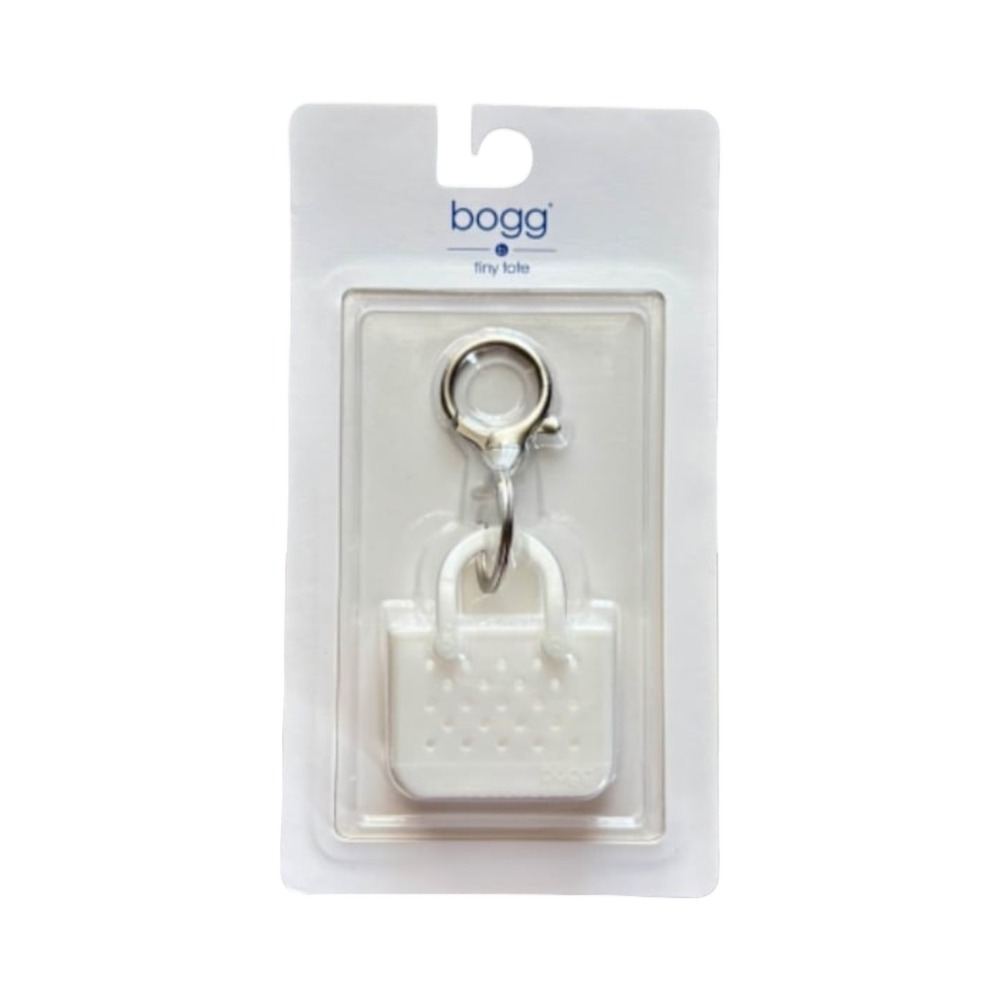 ✨ NEW ✨ Bogg Mini Tote Charm / Bag Accessorie in color For Shore White ✨